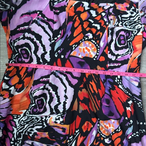 Anthropologie Hutch Elaine long-sleeve square-neck mini dress 16 - Picture 10 of 12